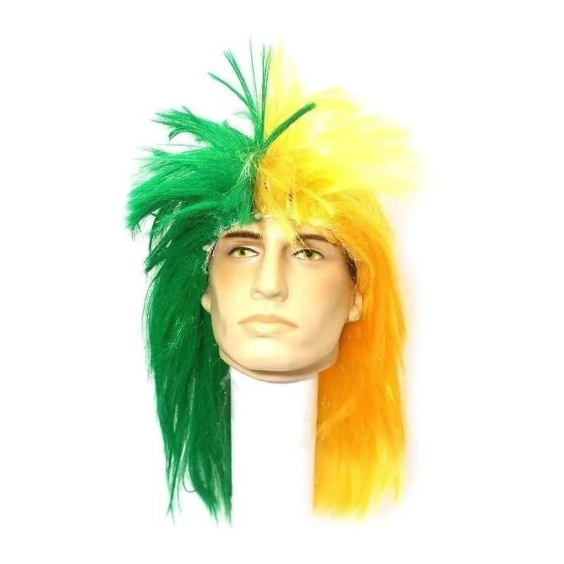 Peruca Verde e Amarela